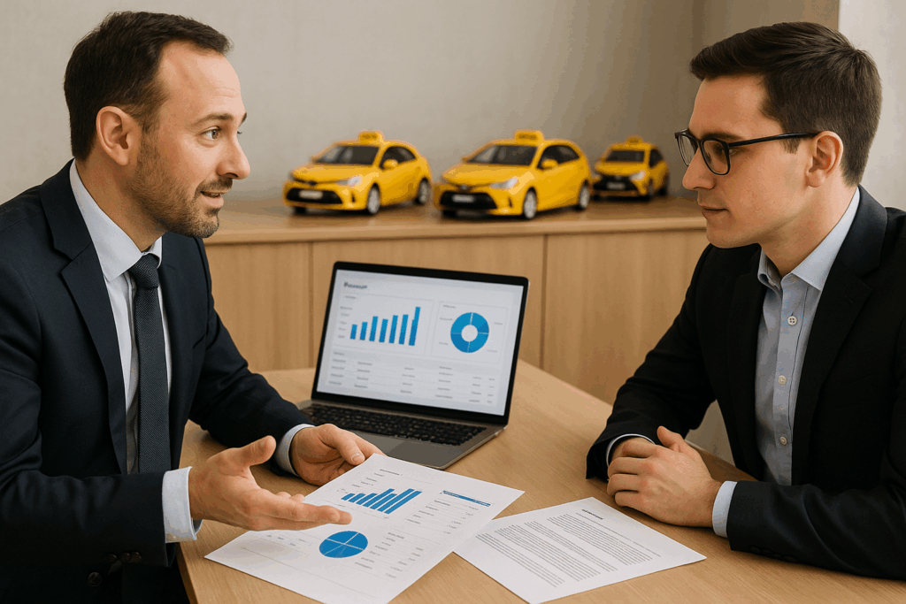 księgowość partnerów flotowych Uber Bolt